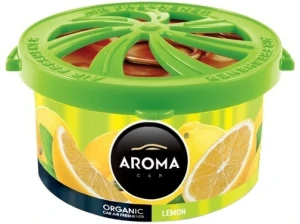 Aroma organic lemon 40g. aromatizator auto