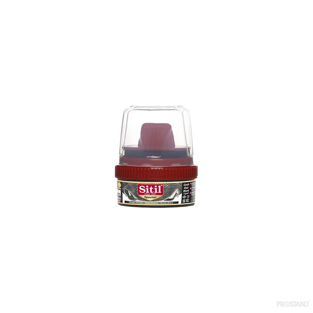 Sitil крем для обуви с губкой 100 г 151skb (01  black) 2