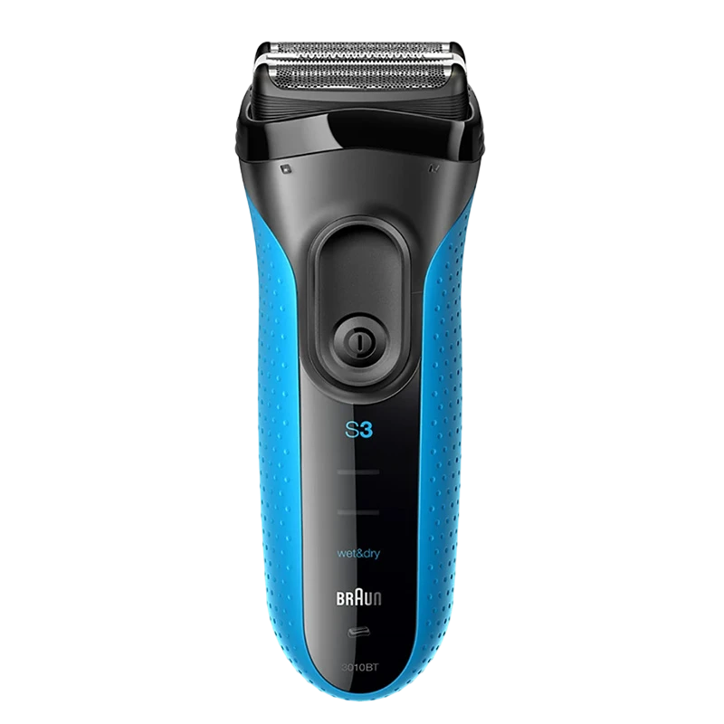 Aparat de ras electric braun 3010 bt wd, albastru 7
