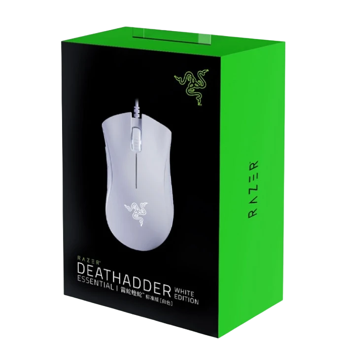 Gaming mouse razer deathadder essential, alb 7
