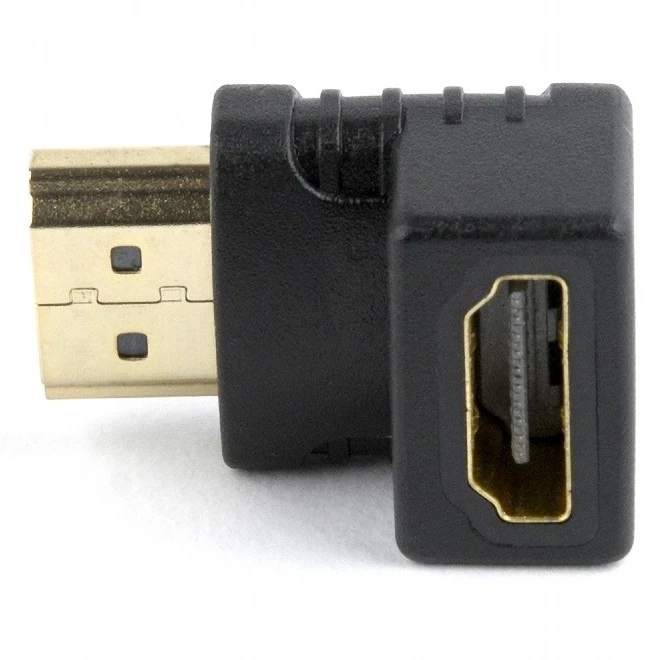 Adaptor video cablexpert a-hdmi90-fml, hdmi (m) - hdmi (f), negru 3