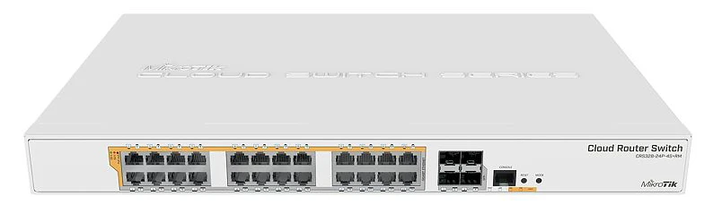 Poe коммутатор mikrotik crs328-24p-4s+rm, белый 2
