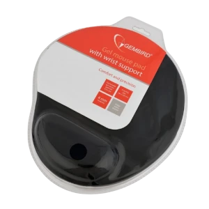 Mouse pad gembird mp-gel-bk, 240mm x 220mm, negru Thumbnail 2