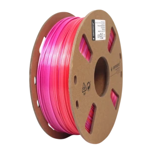 Нить для 3d-принтера gembird 3dp-pla-sk-01-rp, pla, красный | фиолетовый, 1.75 мм, 1кг