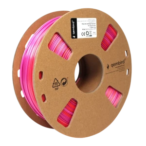 Filament pentru imprimantă 3d gembird 3dp-pla-sk-01-rp, pla, roșu | violet, 1.75 mm, 1kg Thumbnail 2