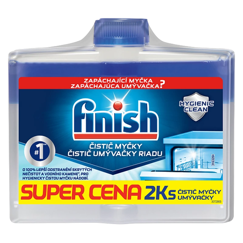 Моющее средство для посудомоечных машин finish hygienic lemon gs, 250 мл 3