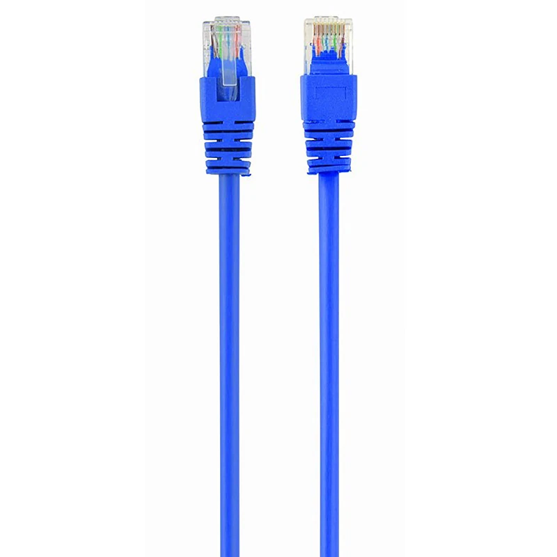 Patch cord cablexpert pp12-0.25m/b, cat5e utp, 0,25m, albastru 6