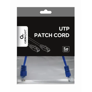 Patch cord cablexpert pp12-0.25m/b, cat5e utp, 0,25m, albastru Thumbnail 5