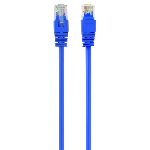 Патч-корд cablexpert pp12-0.25m/b, cat5e utp, 0,25м, синий