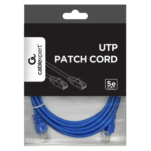 Patch cord cablexpert pp12-2m/b, cat5e utp, 2m, albastru Thumbnail 4