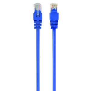 Патч-корд cablexpert pp12-2m/b, cat5e utp, 2м, синий