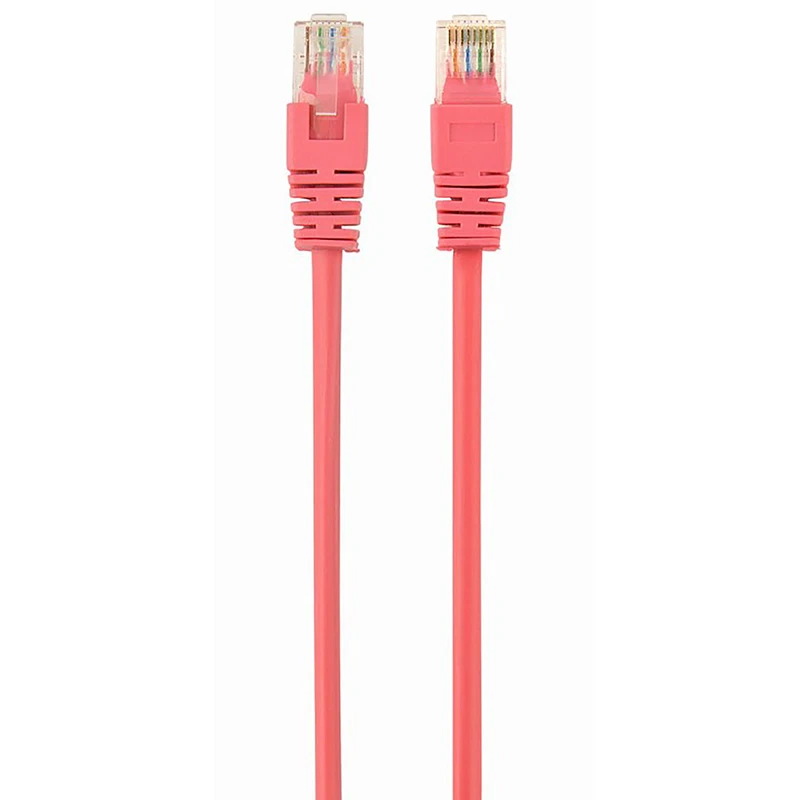 Patch cord cablexpert pp12-5m/ro, cat5e utp, 5m,  2