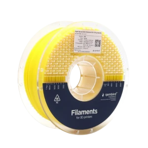 Filament pentru imprimantă 3d gembird 3dp-abs1.75hy-01-y, abs, galben, 1.75 mm, 1kg