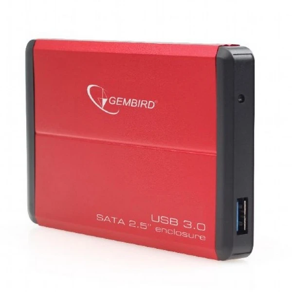 Carcasă externă gembird ee2-u3s-2-r, roșu (ee2-u3s-2-r) 4