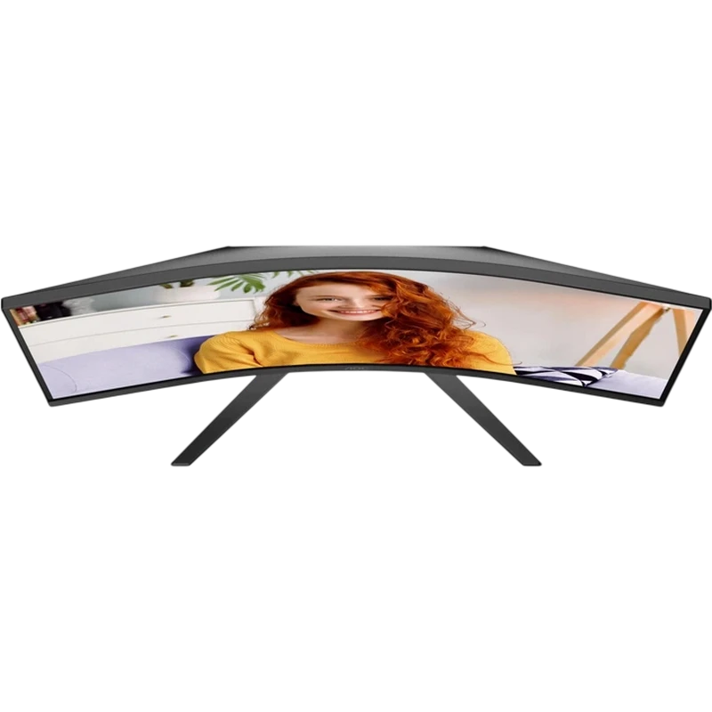 34" офисный монитор aoc cu34b3e, va 3440x1440 wqhd, чёрный 2