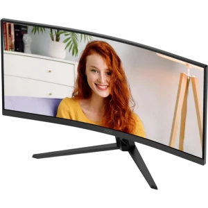 34" офисный монитор aoc cu34b3e, va 3440x1440 wqhd, чёрный Thumbnail 13