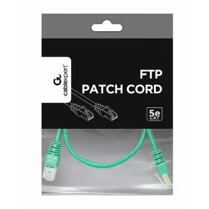 Patch cord cablexpert pp22-1m/g, cat5e ftp, 1m, verde Thumbnail 2
