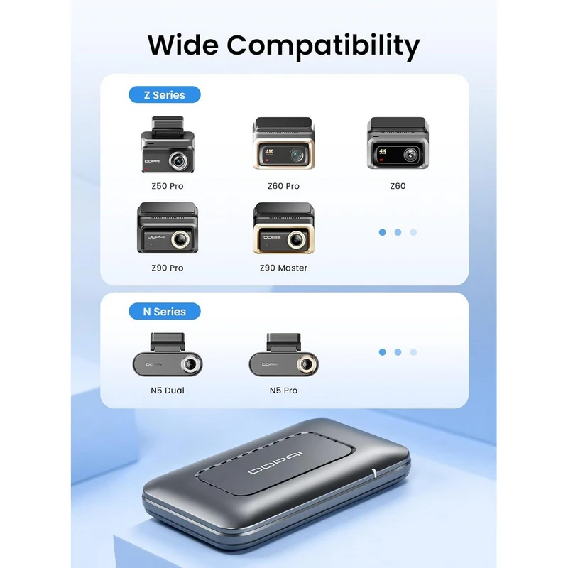 Modul pentru o cameră auto ddpai 4g-cloud box, negru 7