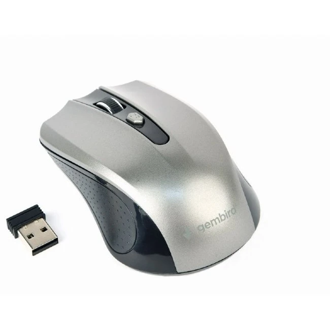Mouse wireless gembird musw-4b-04-bg, negru/gri 2