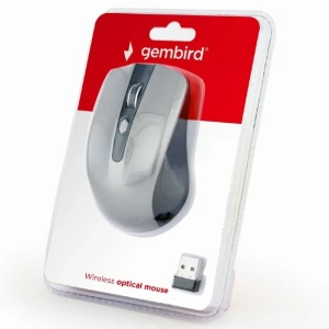 Mouse wireless gembird musw-4b-04-bg, negru/gri Thumbnail 7