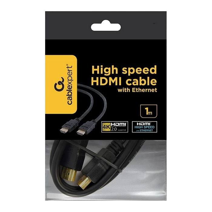 Видео кабель cablexpert cc-hdmi4-1m, hdmi (m) - hdmi (m), 1м, чёрный 4