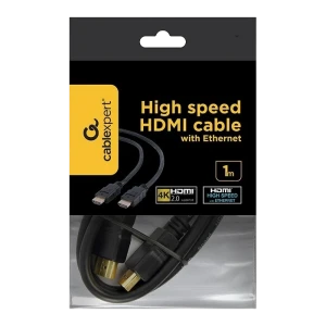 Видео кабель cablexpert cc-hdmi4-1m, hdmi (m) - hdmi (m), 1м, чёрный Thumbnail 4