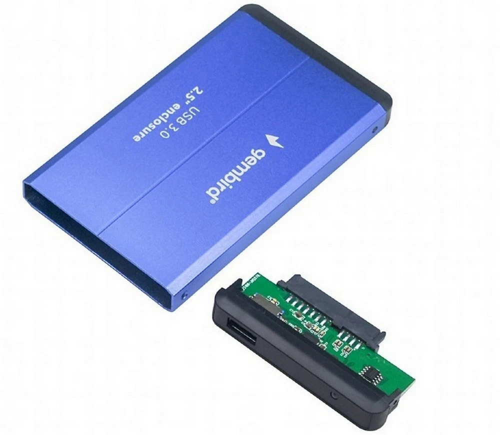 Внешний корпус gembird ee2-u3s-2-b, синий (ee2-u3s-2-b) 3