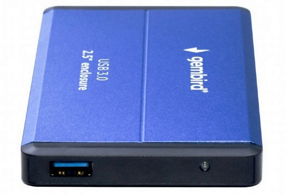Внешний корпус gembird ee2-u3s-2-b, синий (ee2-u3s-2-b) 9