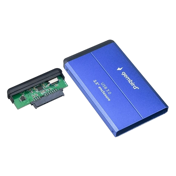Внешний корпус gembird ee2-u3s-2-b, синий (ee2-u3s-2-b) 2