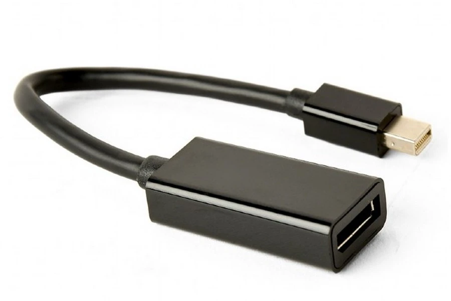 Adaptor video cablexpert a-mdpm-dpf4k-01, minidp (m) - displayport (f), 0,15m, negru 2