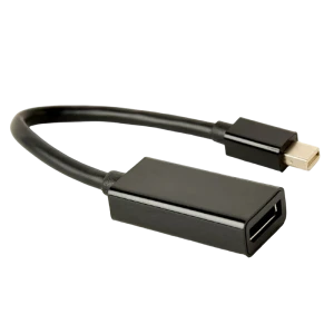 Adaptor video cablexpert a-mdpm-dpf4k-01, minidp (m) - displayport (f), 0,15m, negru