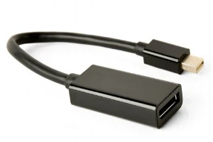 Adaptor video cablexpert a-mdpm-dpf4k-01, minidp (m) - displayport (f), 0,15m, negru Thumbnail 2