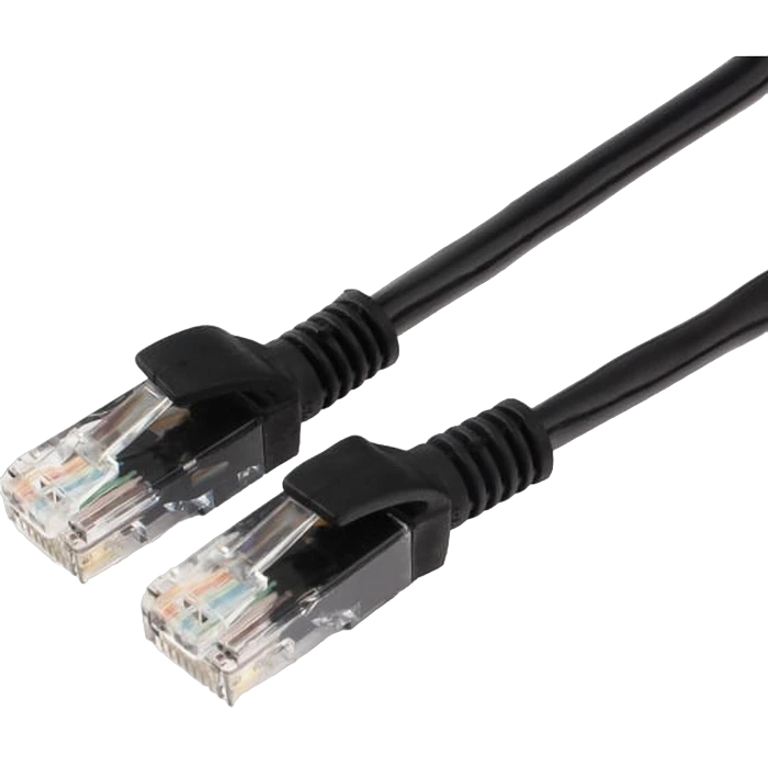 Patch cord cablexpert pp12-7.5m/bk, cat5e utp, 7,5m, negru 3