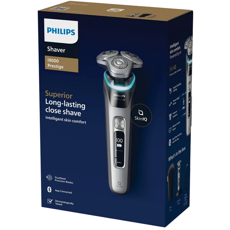Aparat de ras electric philips xp9204/30, argintiu 5