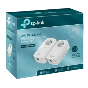 Powerline adapter  tp-link tl-pa8010pkit, av1300, 1300 mbps, alb Thumbnail 3