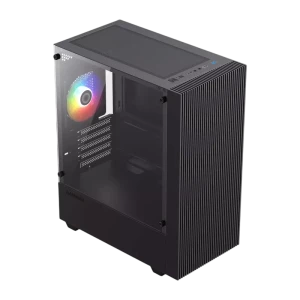 Компьютерный корпус gamemax edge, micro-atx, без блока питания, чёрный Thumbnail 6