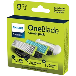 Lamă de schimb pentru aparatul de ras electric philips oneblade qp936/50, negru Thumbnail 2