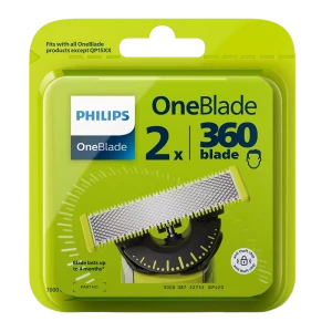 Lamă de schimb pentru aparatul de ras electric Philips QP420/50, Negru | Verde