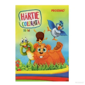 Цветная бумага двухсторонняя 10л 5 цв prostand hprb 10-60 /50