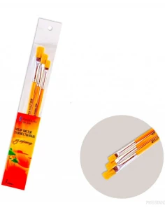 Set pensule щетина 3buc (№4,6,14) 7678 / 901