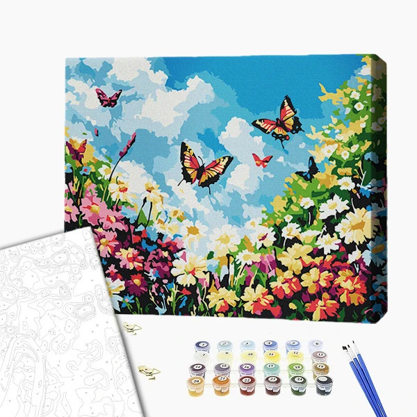 Pictură pe numere 40х50 cm (fără cutie) – grădină de vară 2