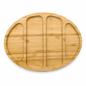 Platou din lemn oval 19*28cm at0851 Thumbnail 2
