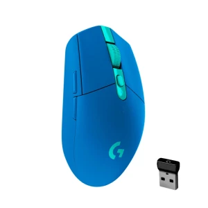 Logitech wireless mouse  gaming g305 lightspeed hero, range:200-12,000 dpi, blue Thumbnail 2
