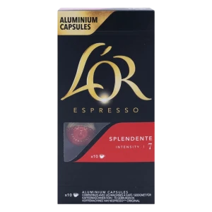Cafea l'or espresso splendente, 10 buc
