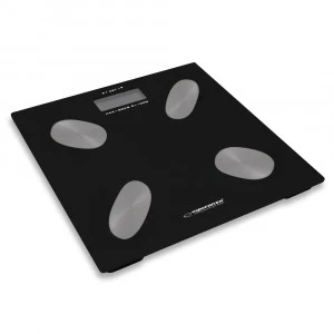 Esperanza digital fat scale cha-cha black ebs022k 2
