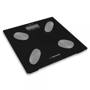 Esperanza digital fat scale cha-cha black ebs022k