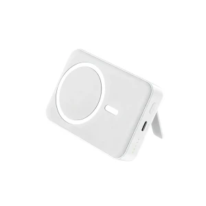 Foneng power bank складная подставка магнитный беспроводной 10000 мач, 15w+ pd20w, белый