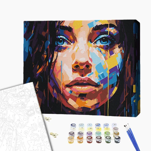 Pictură pe numere 30*40 сm (fără cutie) – paleta sentimentelor 2