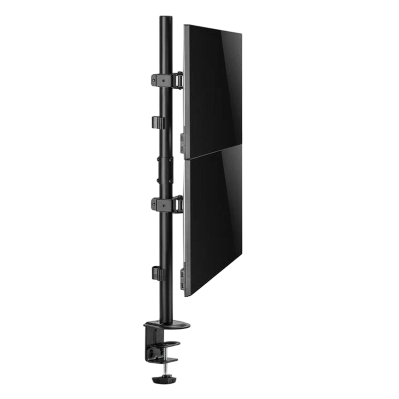 Suport birou pentru monitoare gembird ms-d2st-02, negru 13