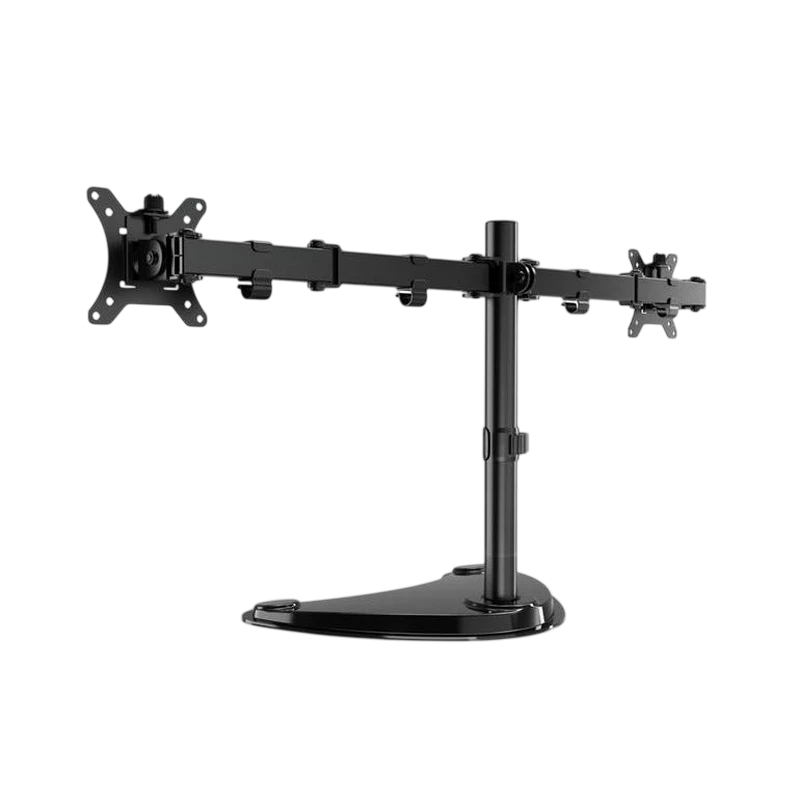 Suport birou pentru monitoare gembird ms-d2st-02, negru 4